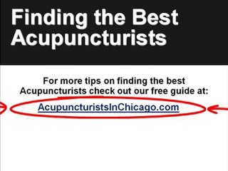 Acupuncturists in Chicago - What's the cost?