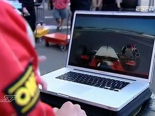 Onboard with Olympiacos 2010 Superleague Formula.Rnd3.Race1