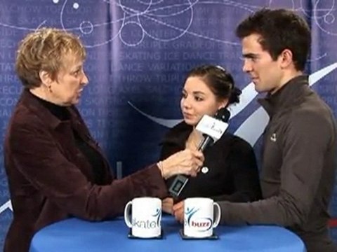Dube & Davison - Skate Canada 2009 pre-competition interview