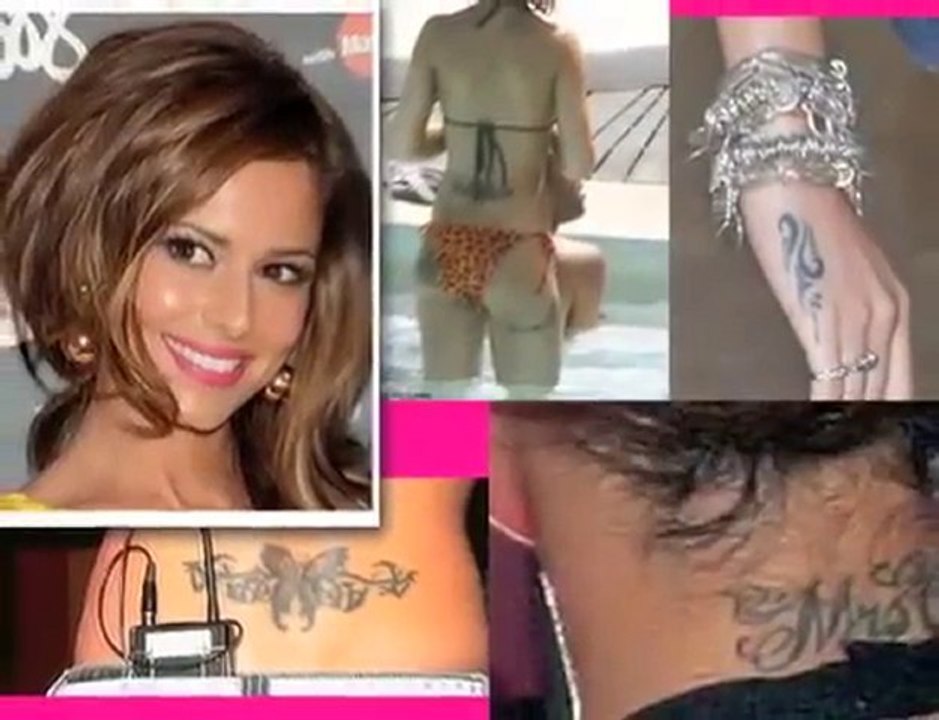 the x factor video - cheryl cole's tattoos. what's your opin