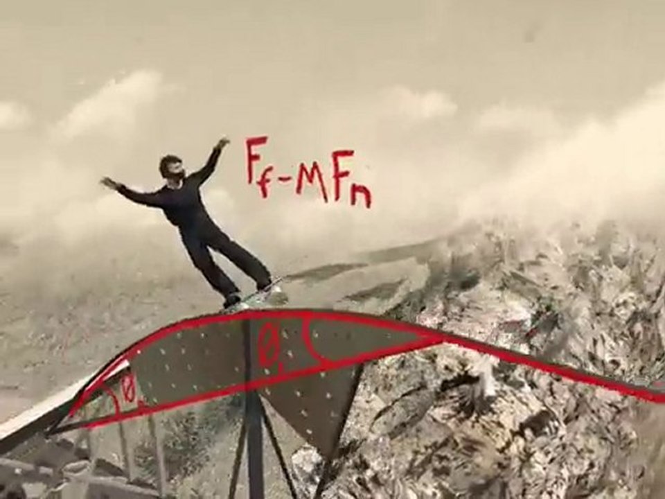 Stunt Junkies Grand Canyon Rail: Physics Diagram 01