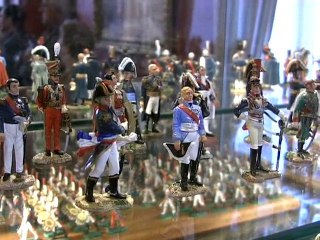 Des soldats Napoléoniens au salon Mortier du Cateau