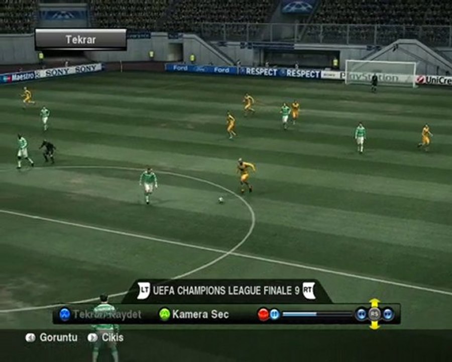 PES 2010 Uzaktan Gol