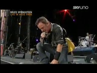 working on a dream ( hyde park ) bruce springsteen