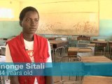 Young fans see FIFA World Cup 2010 on the big screen in remote Zambian villages