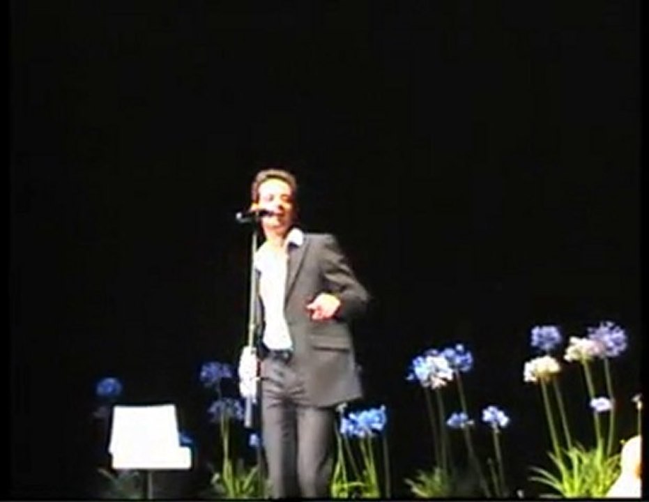 Maxime DAVID chante "Sur la route" de G.De Palmas