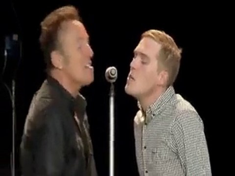 no surrender - hyde park - bruce springsteen & brian fallon