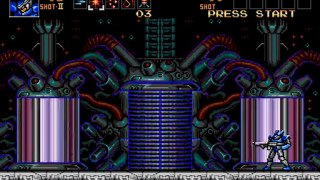Playtrough Probotector/Contra Hard Corps  PART 11 - STAGE 5D