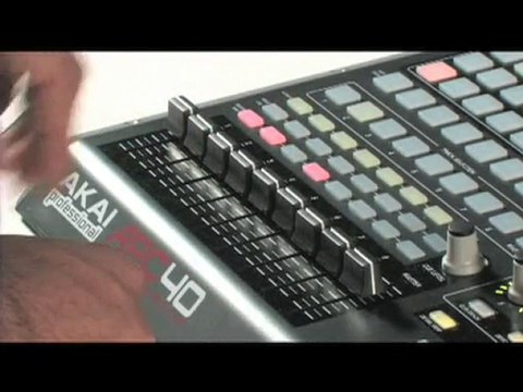 Akaï APC 40 - descriptif des fonctions en français