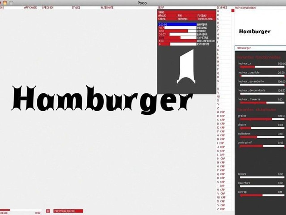 prototyp-0 : font generator