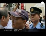 Japan: Protest against 