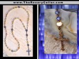 Give the Gift of Customized Wedding Rosary Rose Petal Rosary