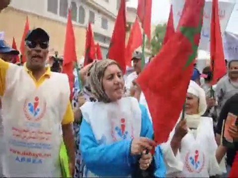 وقفة احتجاجية أمام قنصلية الجزائر بوجدة