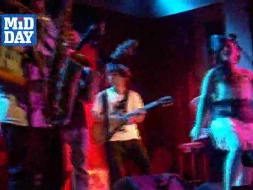 Nine-piece funk soul band Nasty Peach from Tel Aviv, Israel