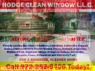HODGE CLEAN WINDOWS AND PRESSURE WASHING - 972-253-0406