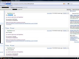 Rapidshare Premium Account Creator - It's Real!