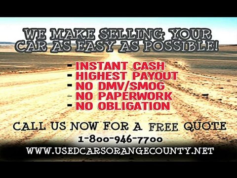 Where to sell your used car in Orange County