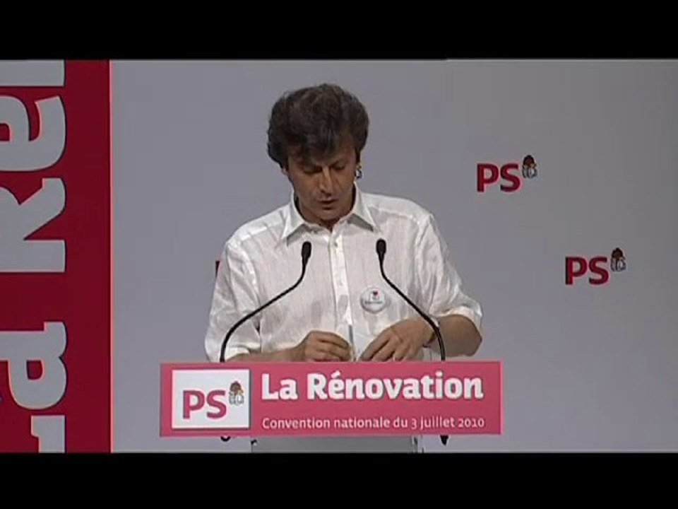 Discours de D.Assouline à la convention sur la rénovation