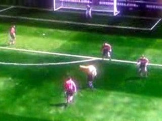 But de Valencia dans PES 2010 avec Hull City