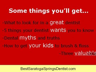 Saratoga Springs Dentist | FREE TEETH WHITENING FOR LIFE