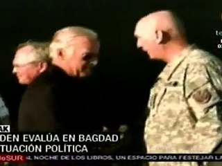 Biden evalúa en Bagdad situación política