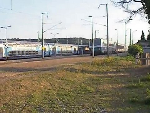 Passage BB26001 EV à Serquigny sur un Cherbourg - Paris