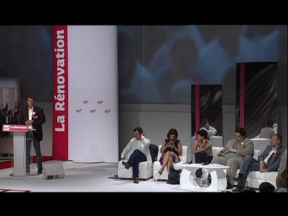 Discours de Francois Lamy à la convention sur la rénovation