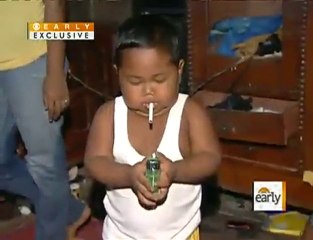 Palące dziecko jest prawdziwe !