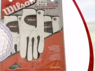Wilson Dry Golf Glove (3-Pack)