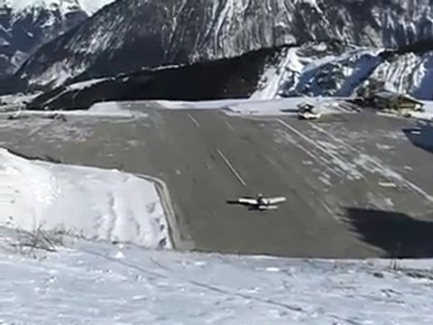 Courchevel Havaalanı Kalkış