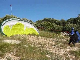 Vol en speed flying à Rustrel et Banon