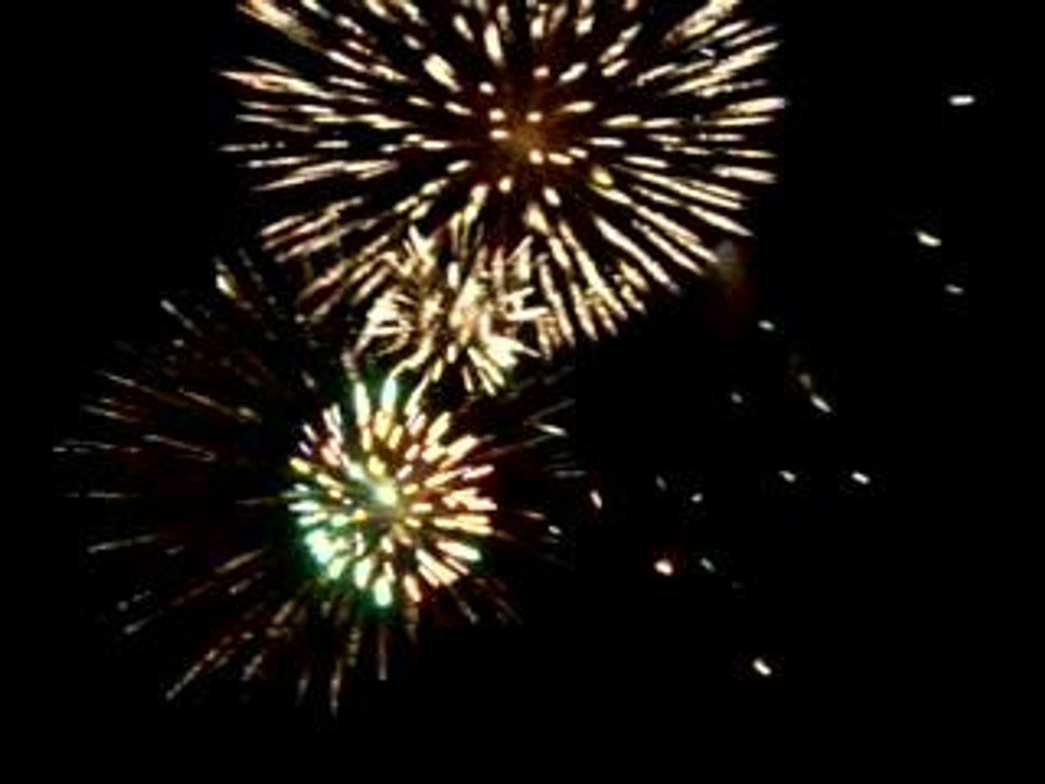 feu d'artifice