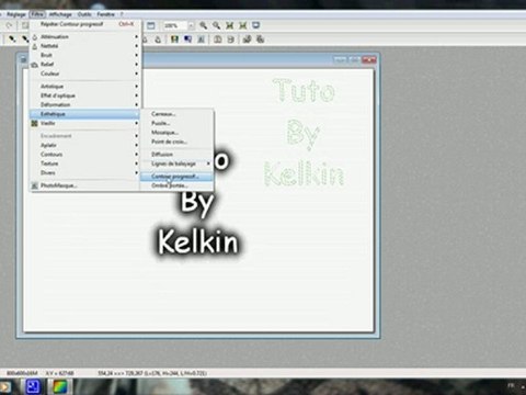 Laor - Tutoriel PhotoFiltre - Contour Progressif.