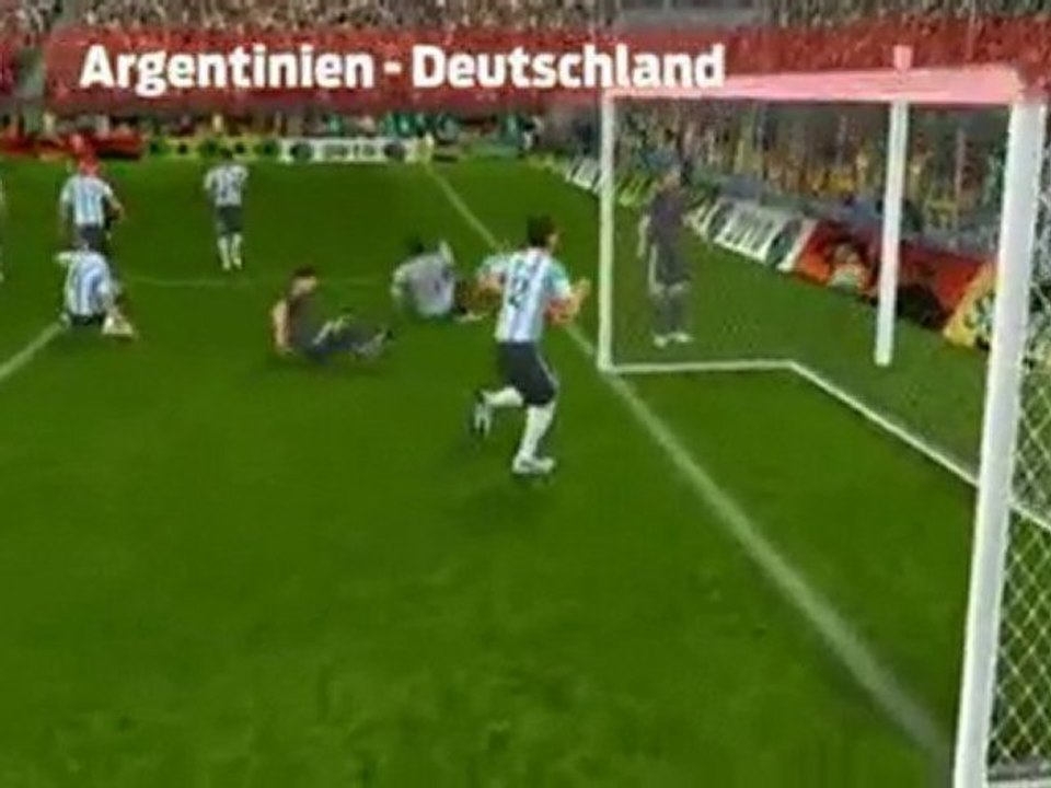 ARG vs GER - 3D Re-Enactment