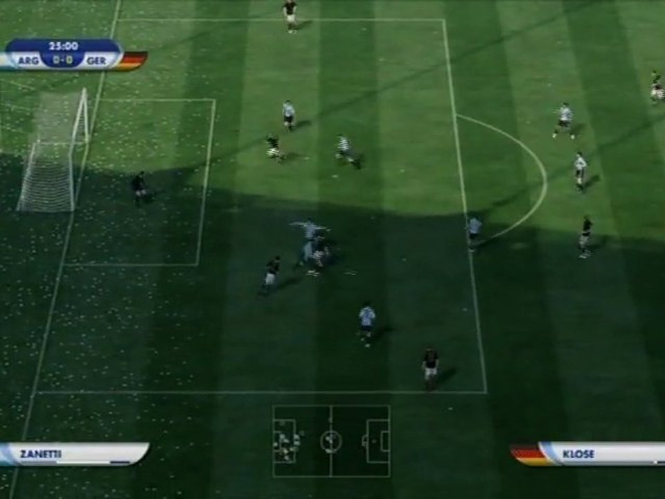 Argentine - Allemagne Coupe du monde FIFA 2010 Partie 1