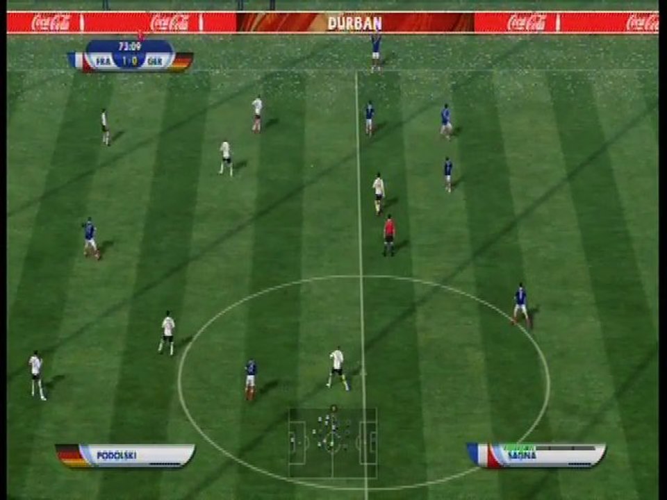 France - Allemagne Coupe du monde FIFA 2010 Partie 2