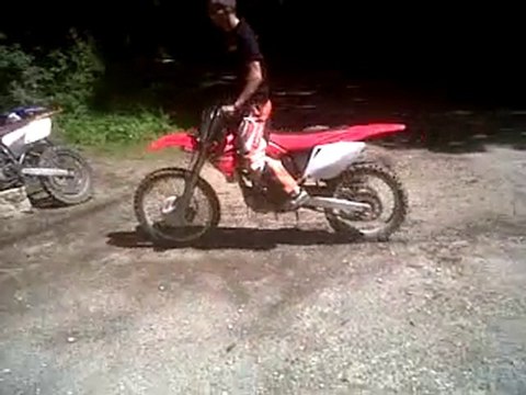 450 ktm et 450 crf