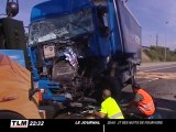 Accident mortel sur l'A43 (Rhône)