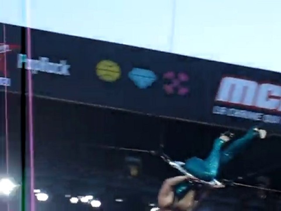 PINK dans les airs au main square festival le 4 juillet 2010