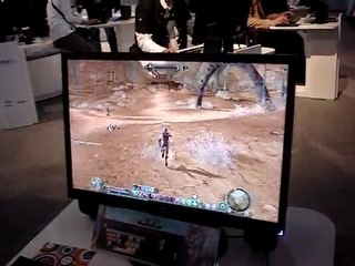 Jogando AION na G-Star 2007