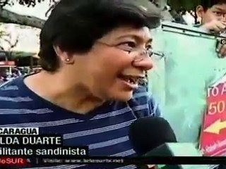 Caminata en Nicaragua recuerda inicios de la revolución san