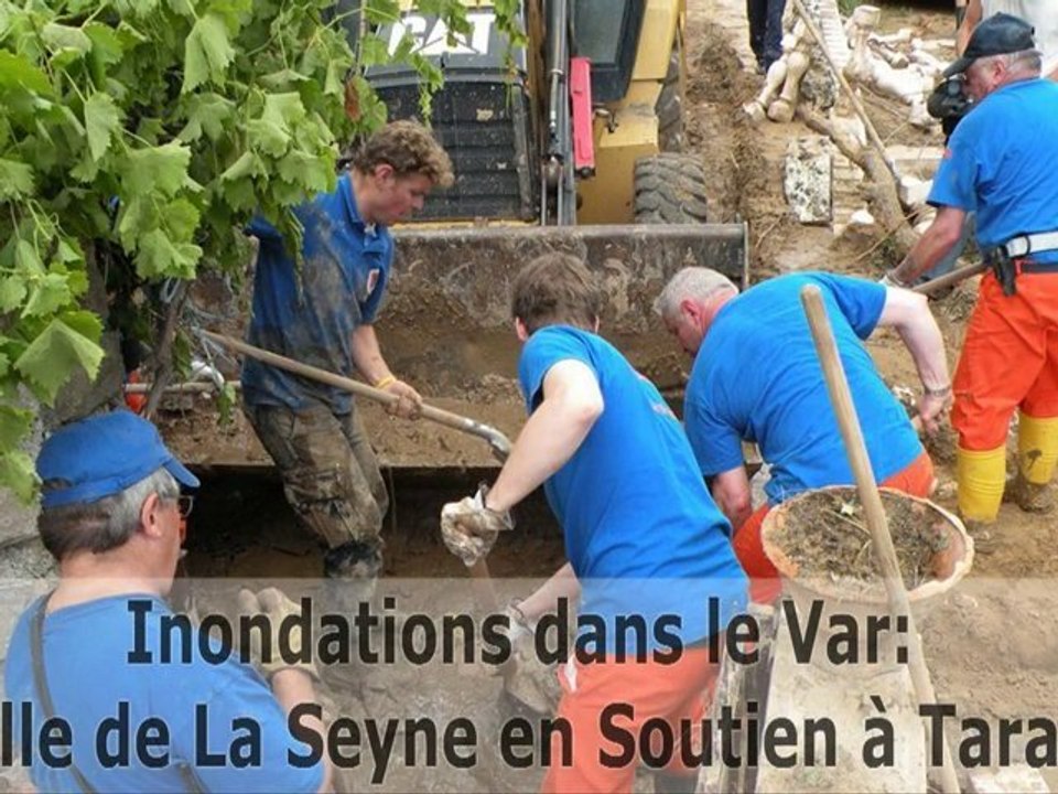 La Ville de La Seyne en soutien à Taradeau