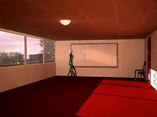Ouverture d'une porte à l'itin 3D (exercice)