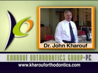 Dr. Kharouf Rapid City's leading orthodontist with patient
