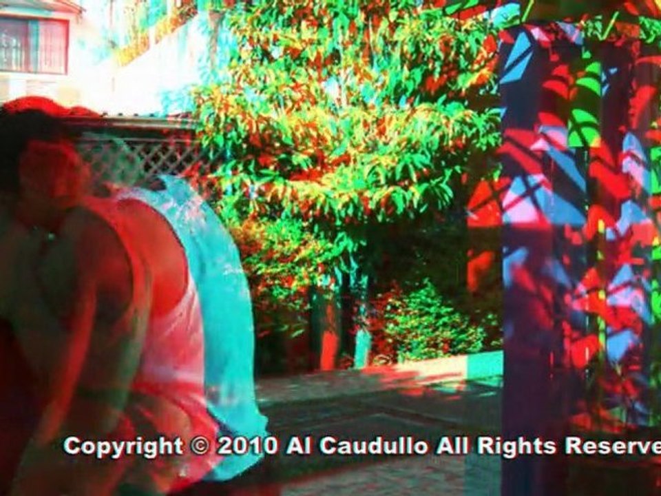 3D Muay Thai Fight Sequence Anaglyph