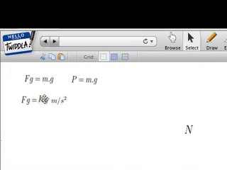 Peso o Fuerza de gravedad