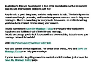 Save My Marriage Today