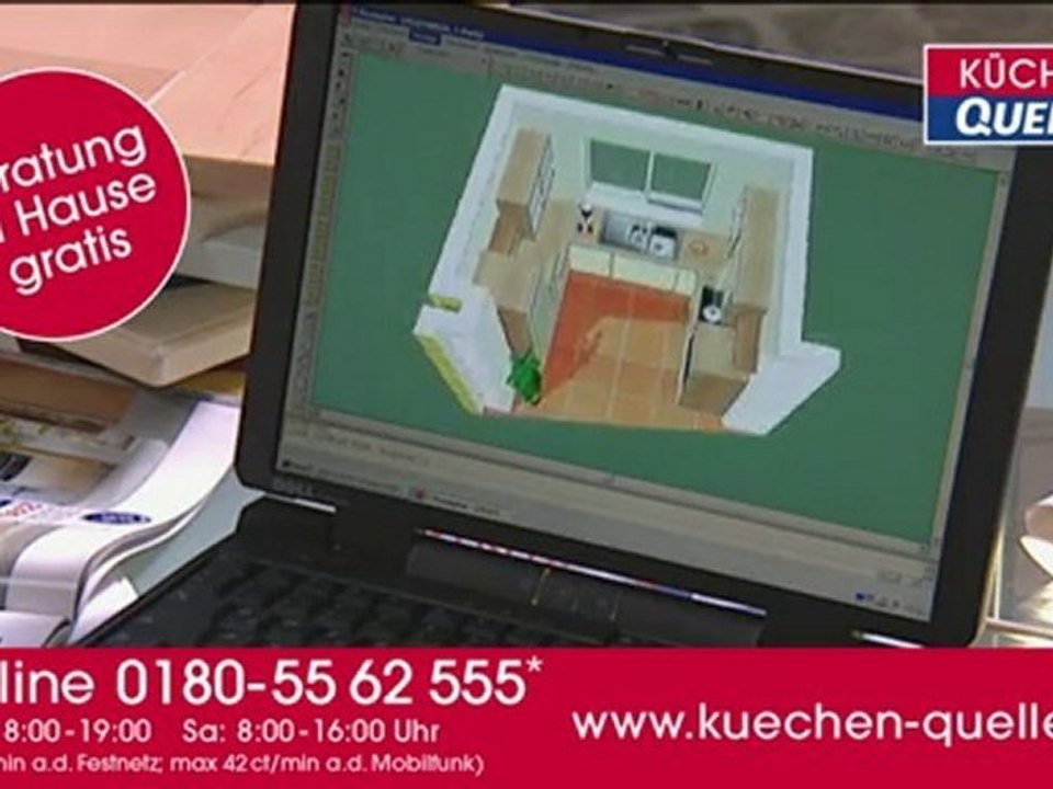 KüchenQuelle Werbespot'Funktionale Küche' telefilm