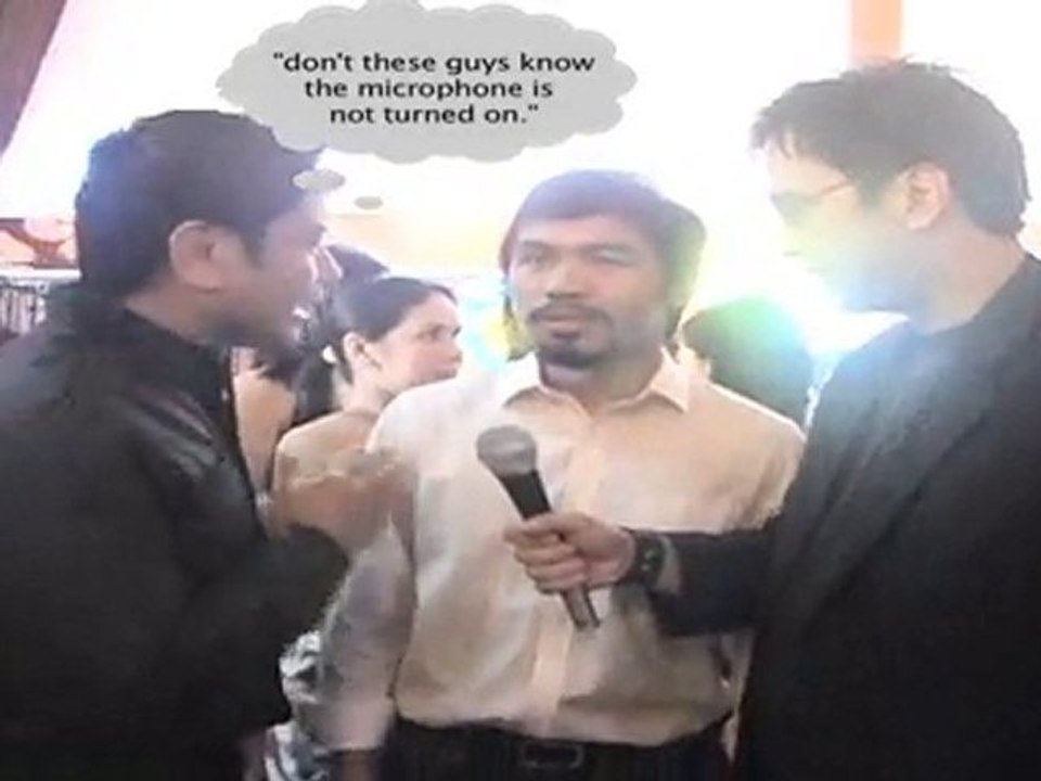 Manny Paquiao goes Outrage