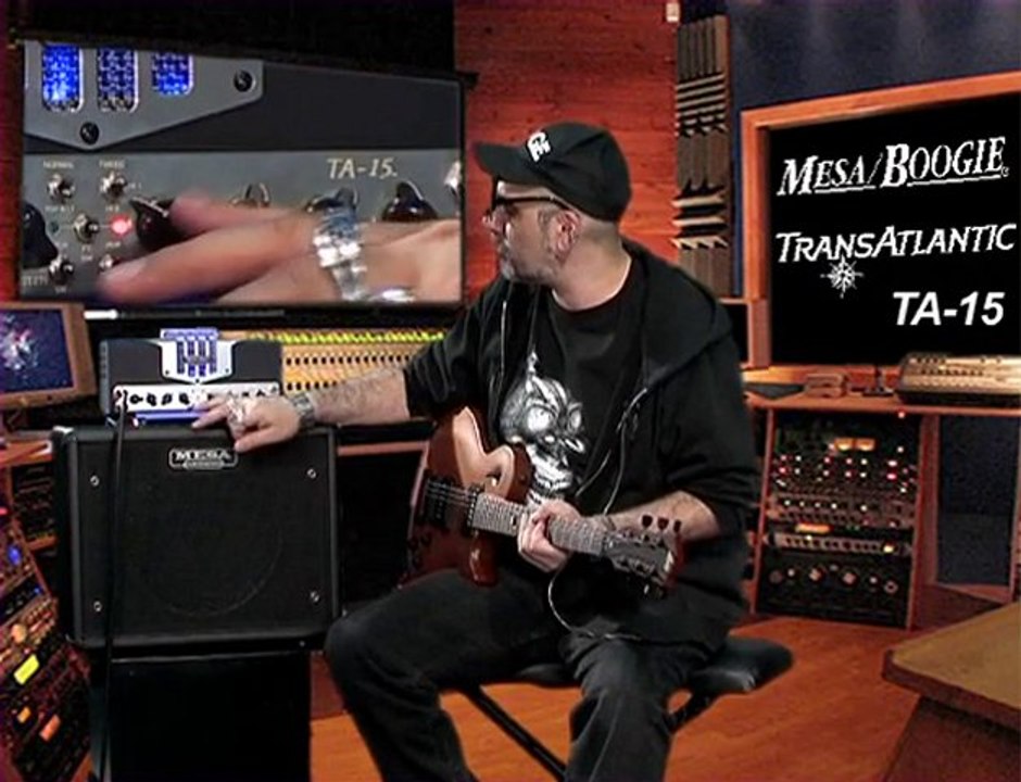 Judge Fredd & l'ampli Transatlantic TA15 (La Boite Noire)